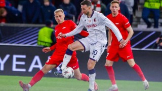 欧联附加赛首回合，21岁阿根廷新星制胜球助意甲劲旅博洛尼亚先拔头筹