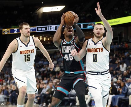 约基奇29+14+9&amp;10失误杰罗姆21+9 灰熊胜掘金结束8连败