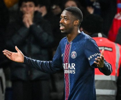 随着登贝莱梅开二度+比分3-1,巴黎圣日耳曼4连胜+领跑法甲积分榜