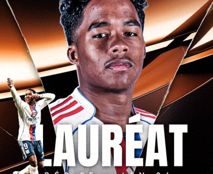 19岁皇马前锋冬窗外租至里昂 3轮3球1助 当选法甲1月最佳球员