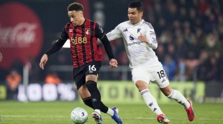 2-2！十人曼联惨遭伯恩茅斯逼平！马奎尔被红牌罚下！倚天足球